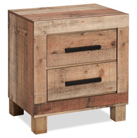 Mojave Bedside 2-Drawer Nightstand, 21.5