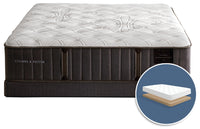 Stearns & Foster Finsbury Firm Low-Profile Queen Mattress Set