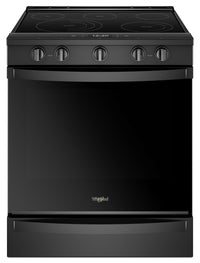 Whirlpool 6.4 Cu. Ft. Smart Slide-in Electric Range with Frozen Bake™ Technology - YWEE750H0HB