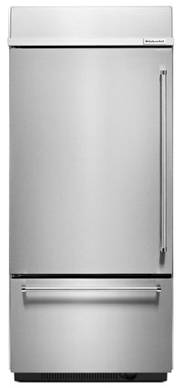 KitchenAid 20.9 Cu. Ft. Built-In Bottom-Mount Refrigerator - KBBL306ESS
