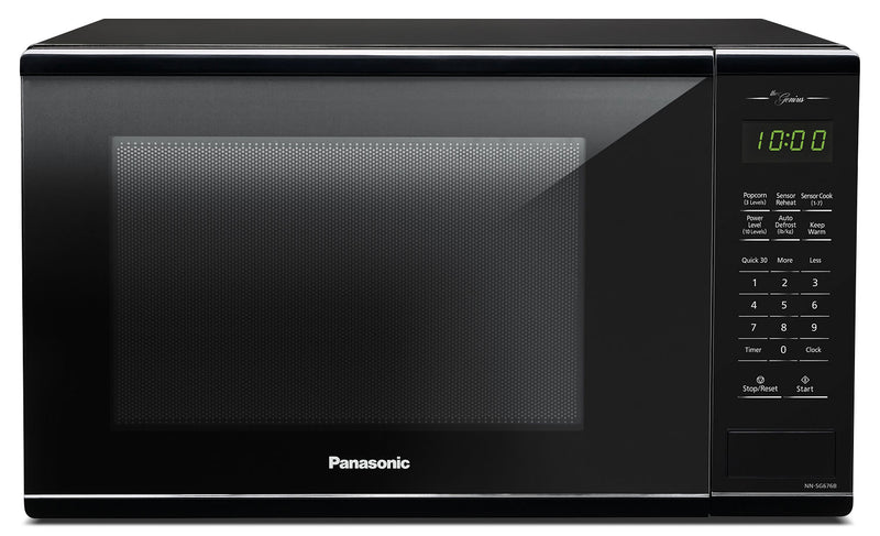Panasonic Genius® 1.3 Cu. Ft. Countertop Microwave – NNSG676B - Countertop Microwave in Black