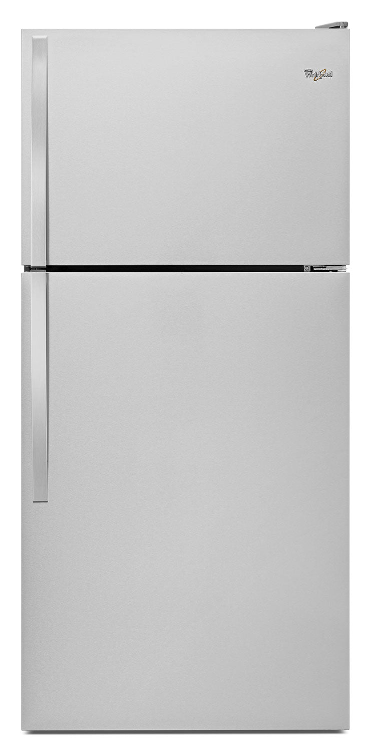 Whirlpool 18 Cu. Ft. Top-Freezer Refrigerator – WRT148FZDM - Refrigerator in Stainless Steel