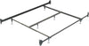 Queen Metal Glide Bed Frame with Headboard/Footboard Attachment