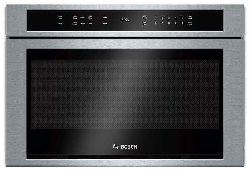 Bosch 800 Series 1.2 Cu. Ft. Drawer Microwave – HMD8451UC - Built-In Microwave in Stainless Steel