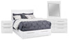 Olivia 6-Piece Full Storage Bedroom Package - White