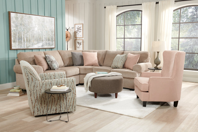 Sofa Lab Accent Pillow - Pax Rose