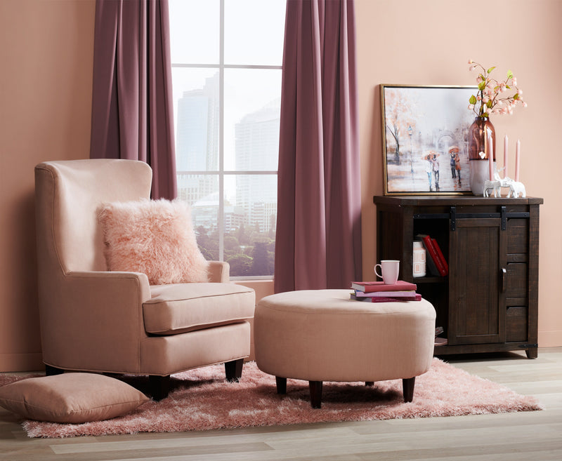 Sofa Lab Accent Pillow - Pax Rose