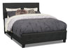 Page Queen Bed - Charcoal