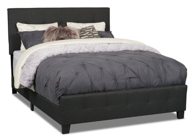 Page King Bed - Charcoal 
