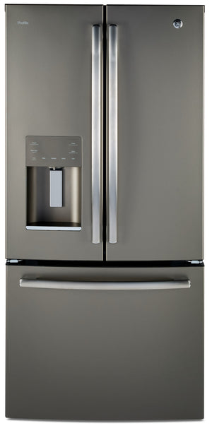 Profile 17.5 Cu. Ft. French-Door Refrigerator with Icemaker – PYE18HMLKES