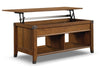 Carson Forge Coffee Table with Lift-Top