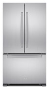 KitchenAid 22 Cu. Ft. French-Door Refrigerator with Interior Dispenser - Stainless Steel