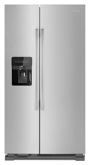 Amana 21 Cu. Ft. Side-By-Side Refrigerator with Dual Pad External Ice and Water Dispenser – ASI2175G