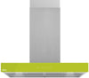 Venmar Ispira 36\" Chimney Range Hood – Lime Green