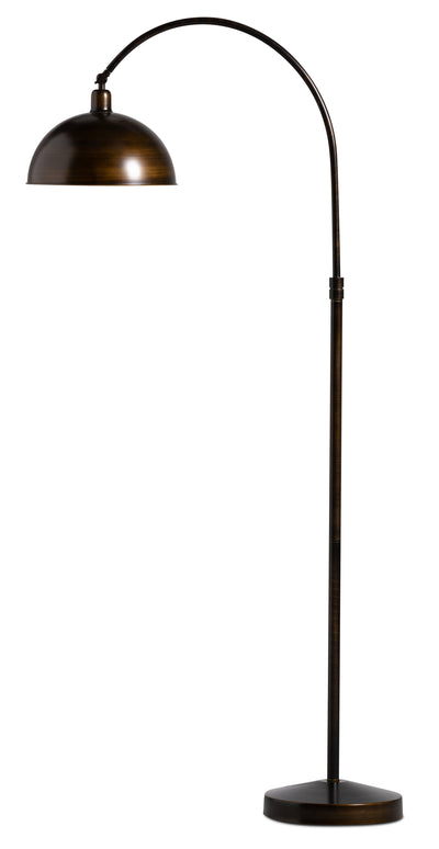 Bean Bronze Metal Floor Lamp