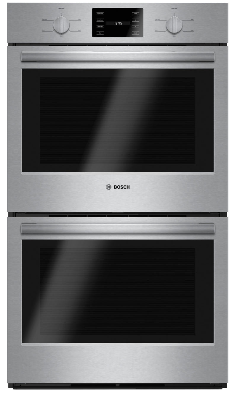 Bosch 30" 9.2 Cu. Ft. 500 Series Double Wall Oven – HBL5551UC - Double Wall Oven in Stainless Steel
