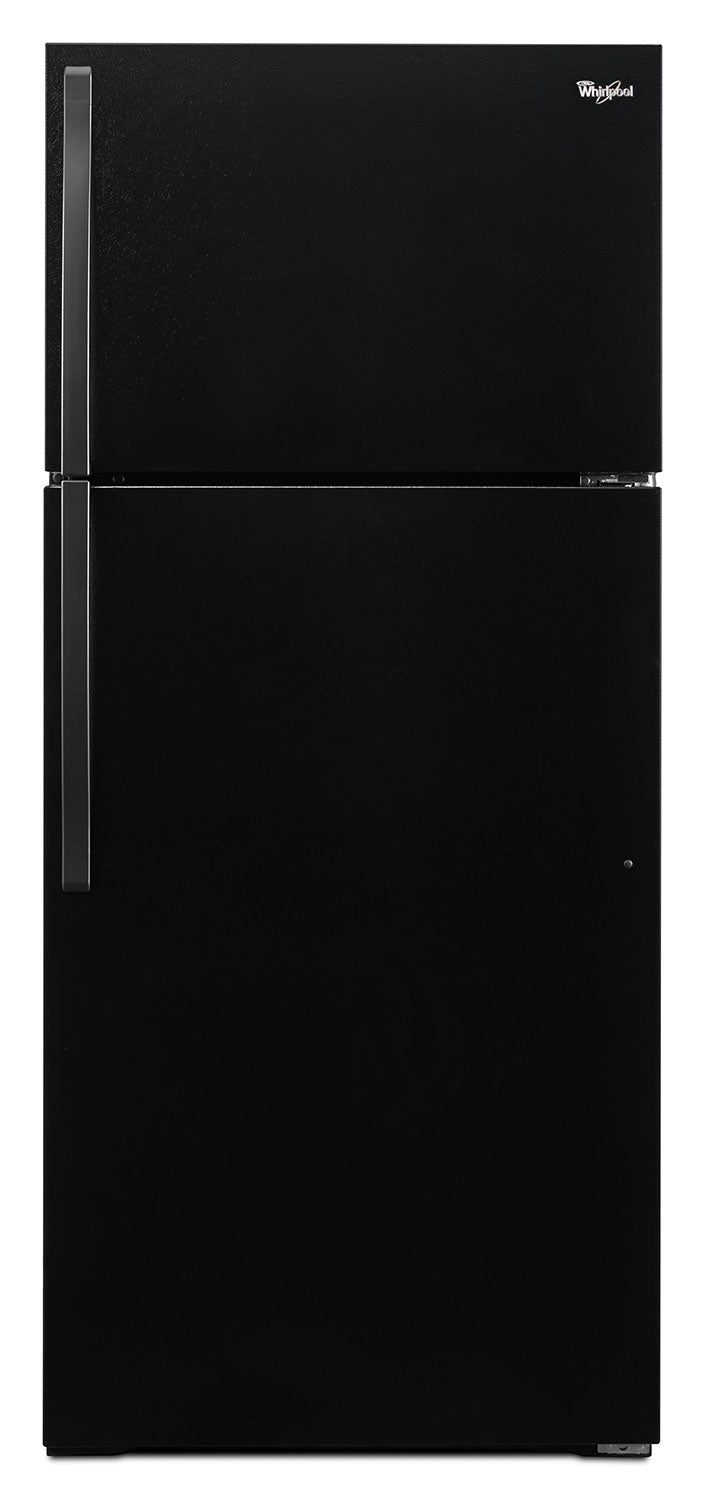 Whirlpool 14 Cu. Ft. Top-Freezer Refrigerator – WRT314TFDB - Refrigerator in Black
