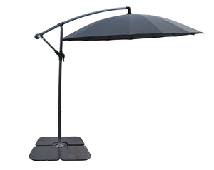 Shanghai Outdoor Patio Umbrella with Base - 114