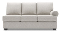 Sofa Lab Roll RAF Sofa - Luxury Silver