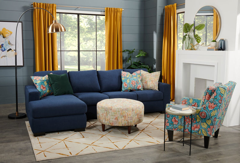 Sofa Lab Track Armless Loveseat - Pax Navy