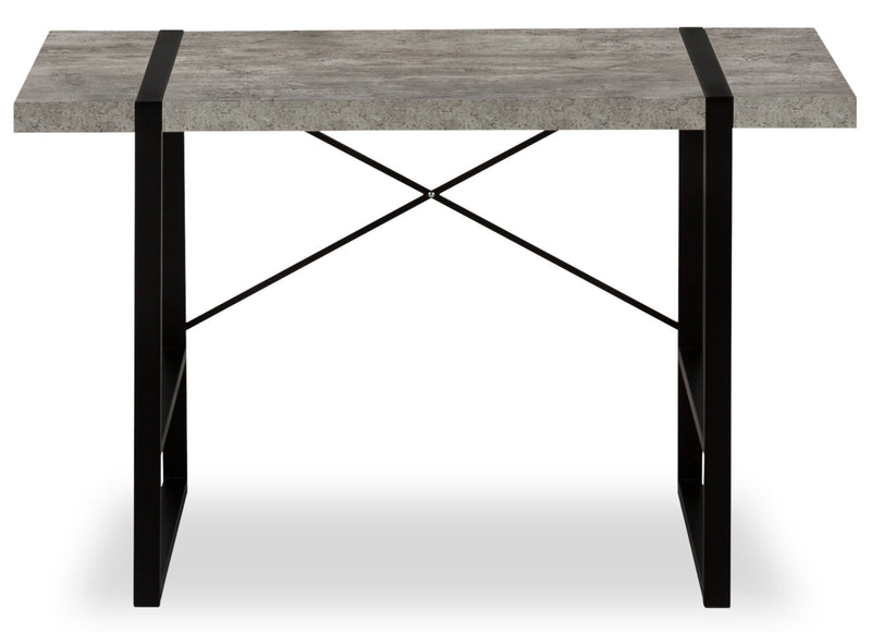 Avery 49\" Office Desk - Grey Concrete-Look