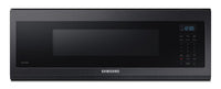 Samsung 1.1 Cu. Ft. Over-the-Range Microwave with 400 CFM and Wi-FI - Black Stainless Steel - ME11A7… 