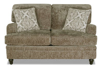 Bellmont Chenille Loveseat - Toffee 