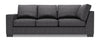 Sofa Lab Track LAF Sofa Return - Luxury Charcoal