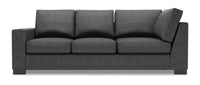 Sofa Lab Track LAF Sofa Return - Luxury Charcoal 