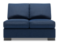 Sofa Lab Track Armless Loveseat - Pax Navy 