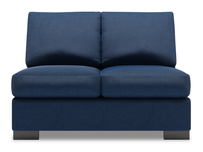 Sofa Lab Track Armless Loveseat - Pax Navy