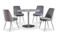 Tera 5-Piece Dining Package - Grey 