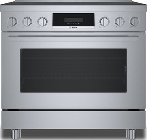 Bosch 800 Series 3.7 Cu. Ft. Electric Induction Range - HIS8655C 