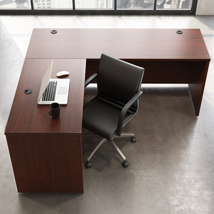 Affirm 45.15\" Commercial Grade Office Desk Return - Classic Cherry