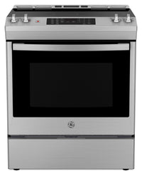 GE 5.2 Cu. Ft. Electric Range with Convection and No-Preheat Air Fry - JCS830SVSS  