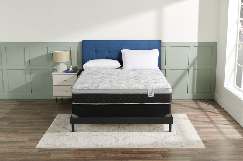Springwall Pisa II Eurotop Firm Low-Profile Full Mattress Set