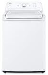 LG 4.8 Cu. Ft. Top-Load High-Efficiency Washer - White - WT6105CW