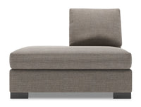 Sofa Lab Track LAF Chaise Return - Luna Smoke