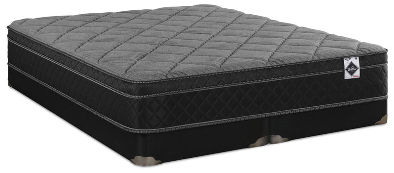 Springwall Aspen Eurotop Split Low-Profile Queen Mattress-in-a-Box Set