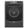 Maytag 5.2 Cu. Ft. Front-Load High-Efficiency Steam Washer - Volcano Black - Stackable - MHW5630MBK