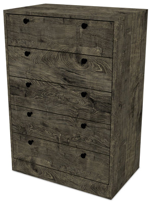 Hart Bedroom Chest of Drawers, 5-Drawer, 24.6