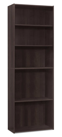 Slade 5-Shelf Bookcase - Espresso 
