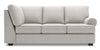 Sofa Lab Roll RAF Sofa Return - Luxury Silver