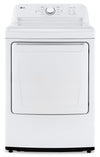 LG 7.3 Cu. Ft. Electric Dryer - White - DLE6100W