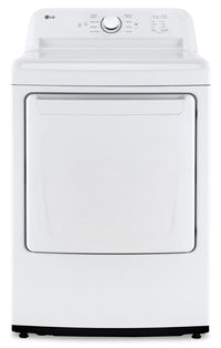 LG 7.3 Cu. Ft. Ultra Large Capacity Electric Dryer with Sensor Dry - DLE6100W 