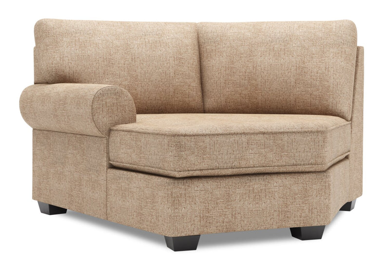 Sofa Lab Roll LAF Cuddler - Luxury Taupe