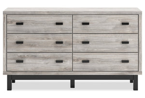 Zen Bedroom 6-Drawer Dresser, 62