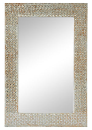 Brown Mosaic Mirror - 24