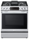 LG 6.3 Cu. Ft. Smart Front-Control Gas Range with Air Fry - LSGL6335F