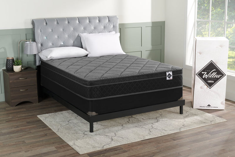 Springwall Aspen Eurotop Full Mattress-in-a-Box Set